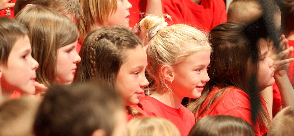 elementary falcon kids choir