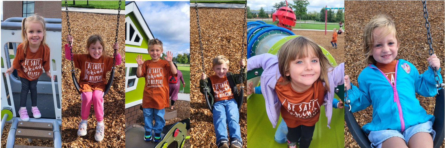 kids on playground