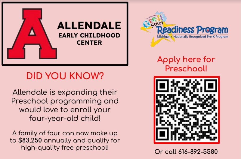 Great Start Readiness Program Link